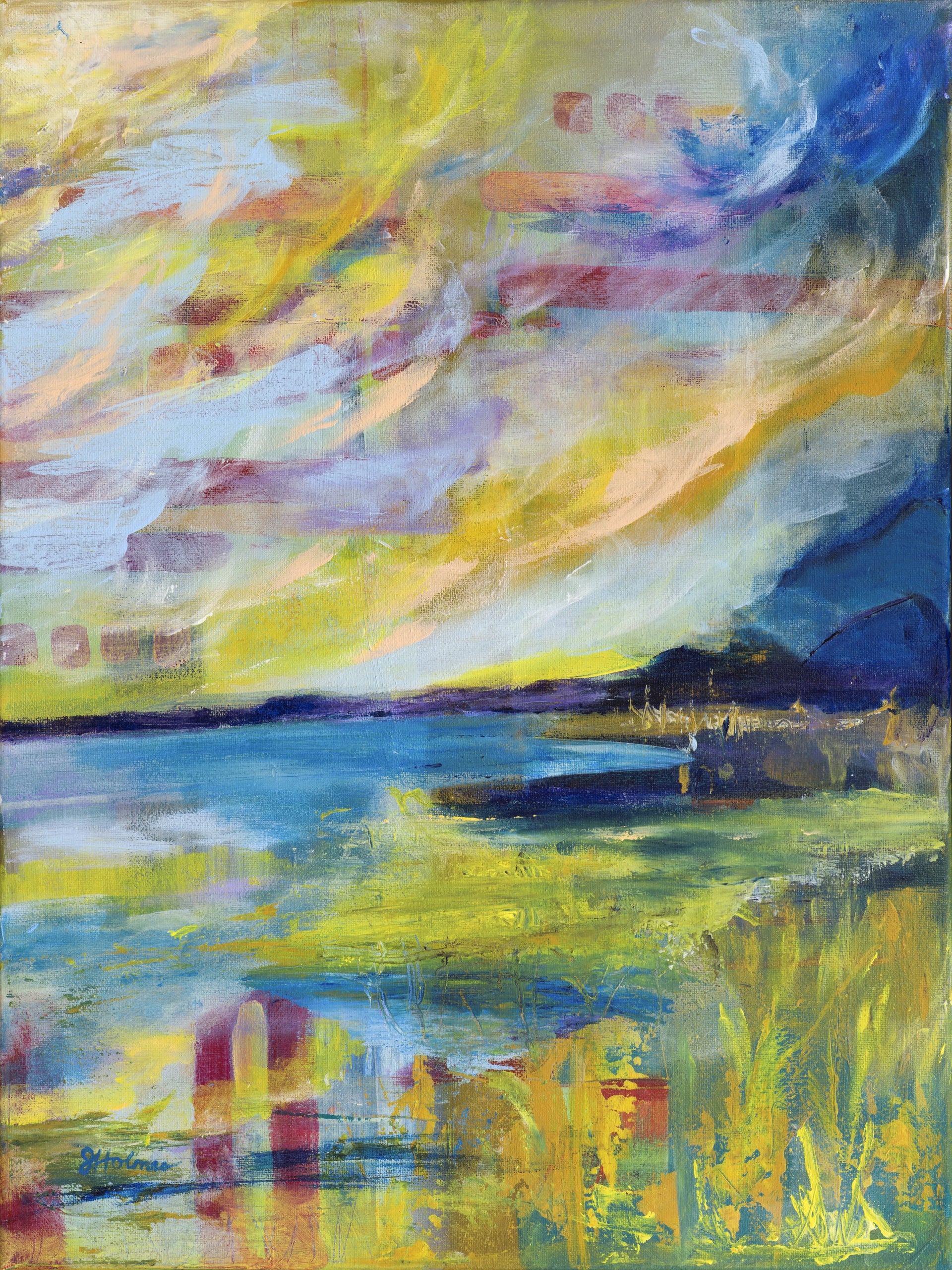 Evening Glow Print