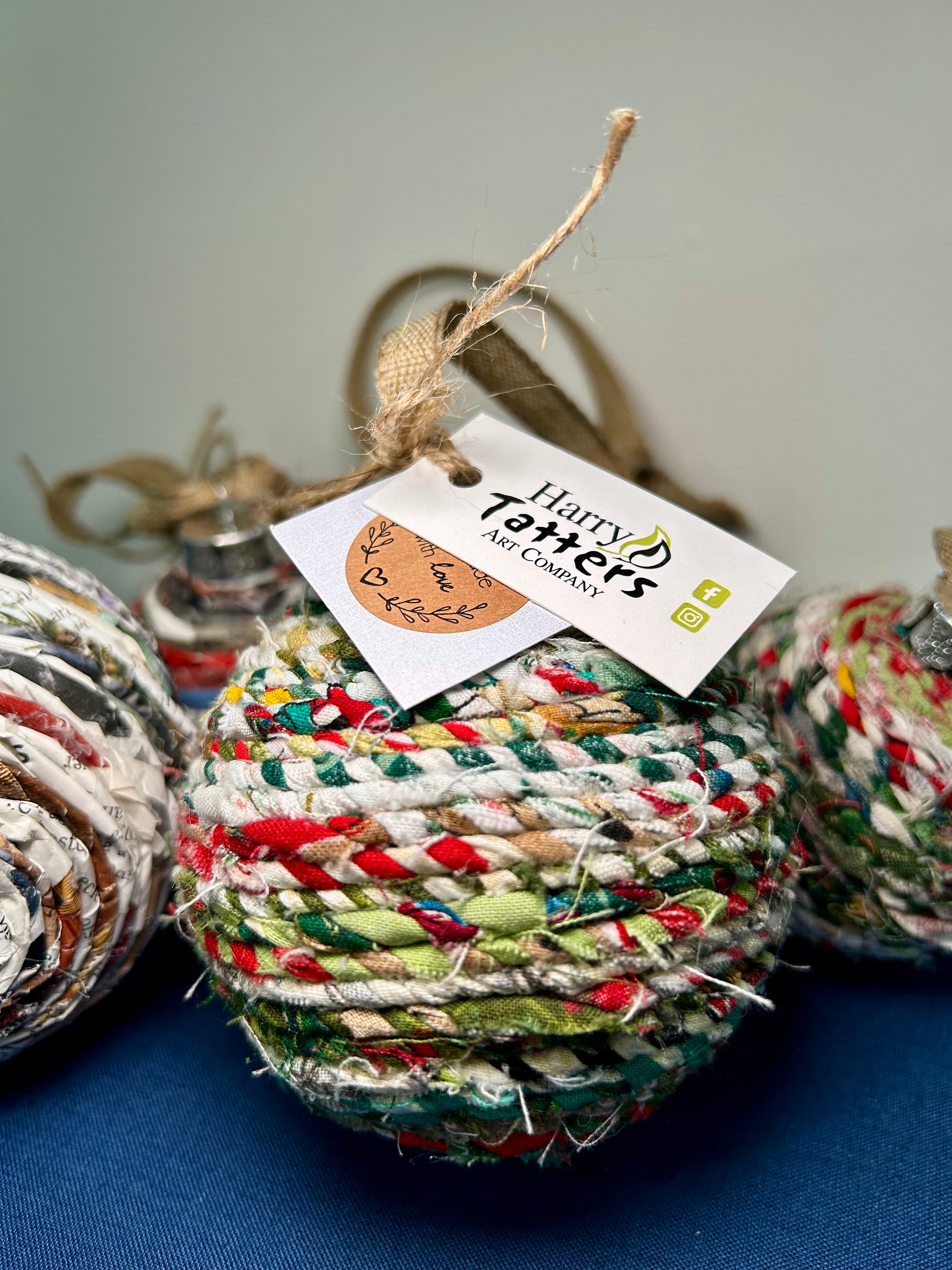 Fabric Twine Ornament